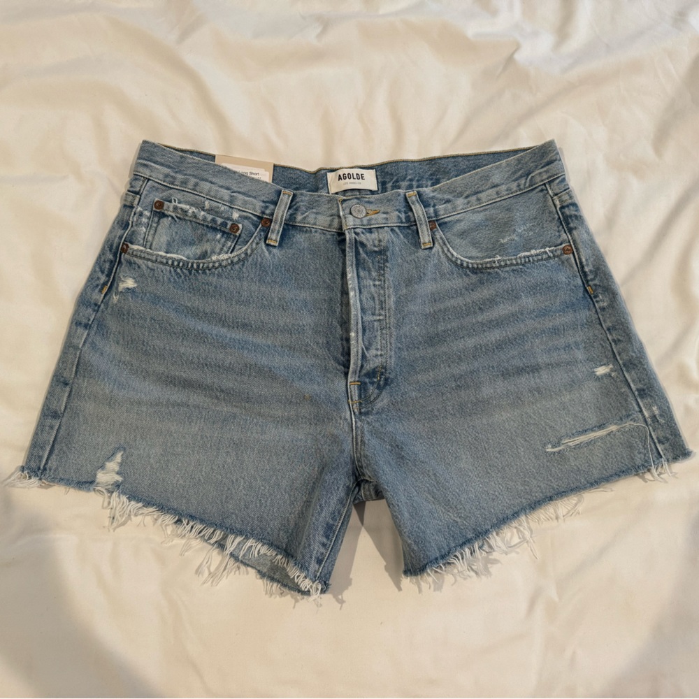Agolde Parker long shorts